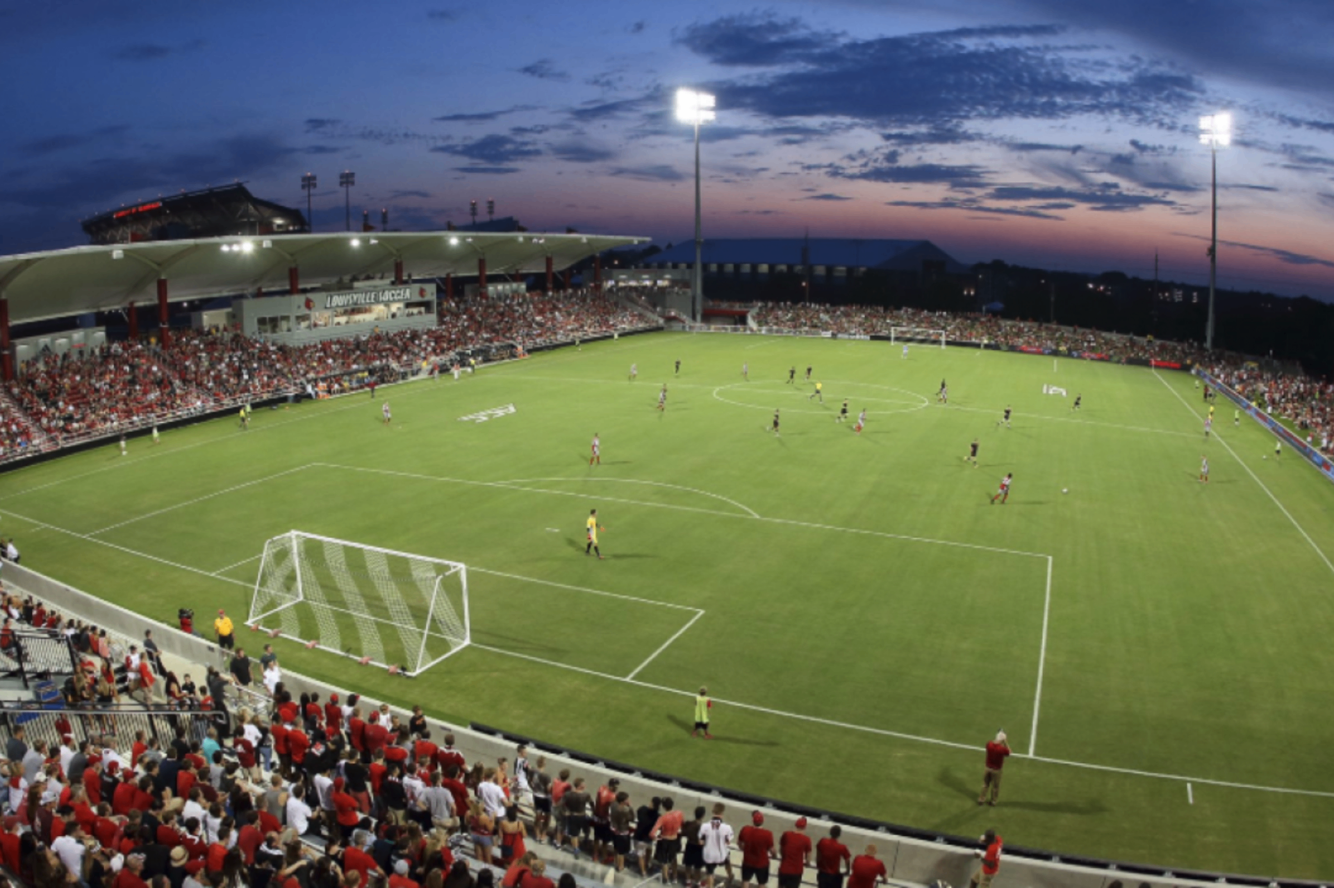 Soccer college stadium in Louisville